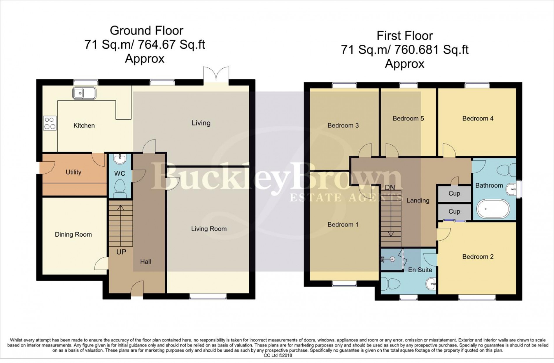 Floorplan for First Oak Drive, Clipstone Village, Mansfield