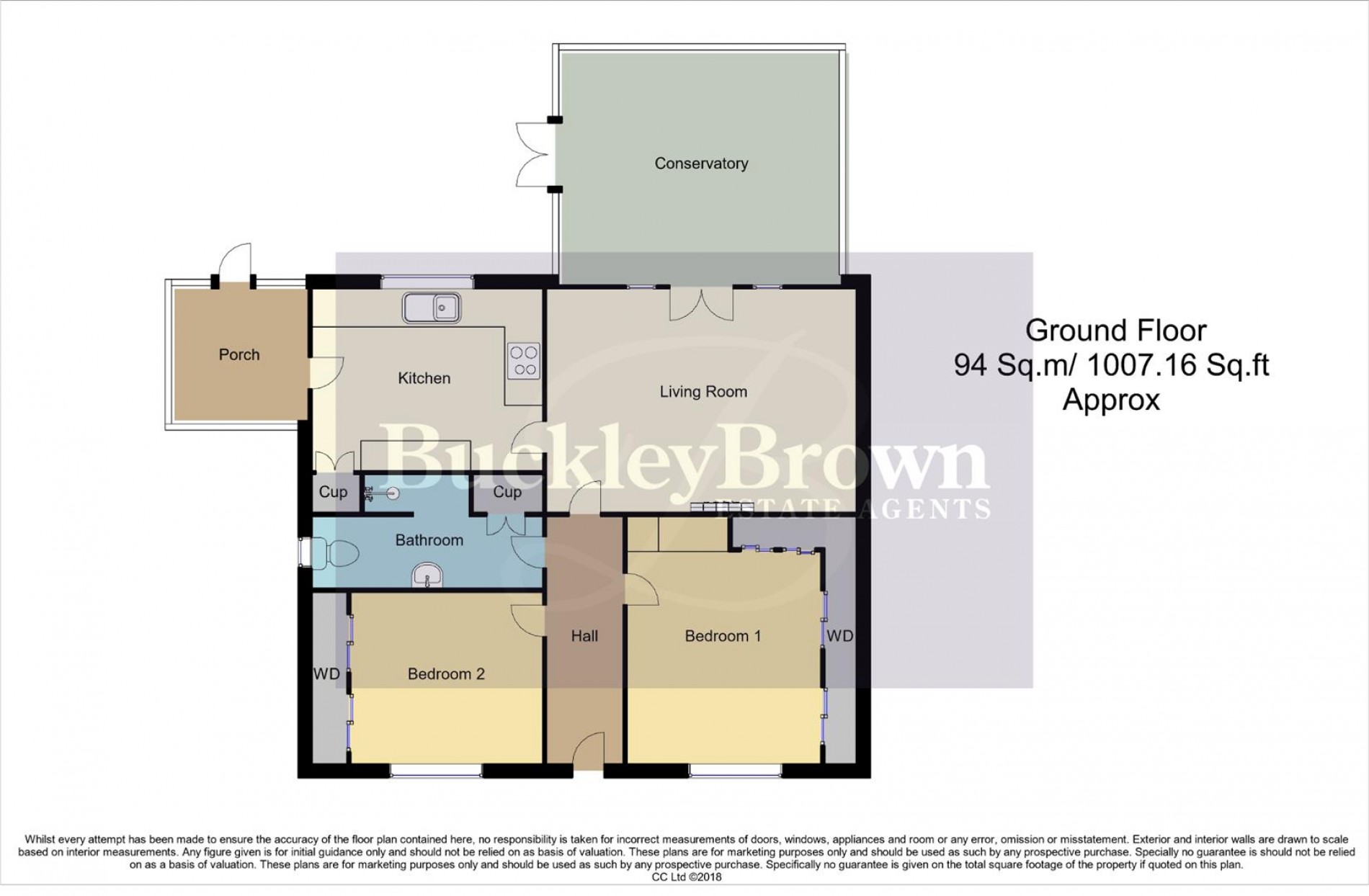 Floorplan for Langley Close, Mansfield
