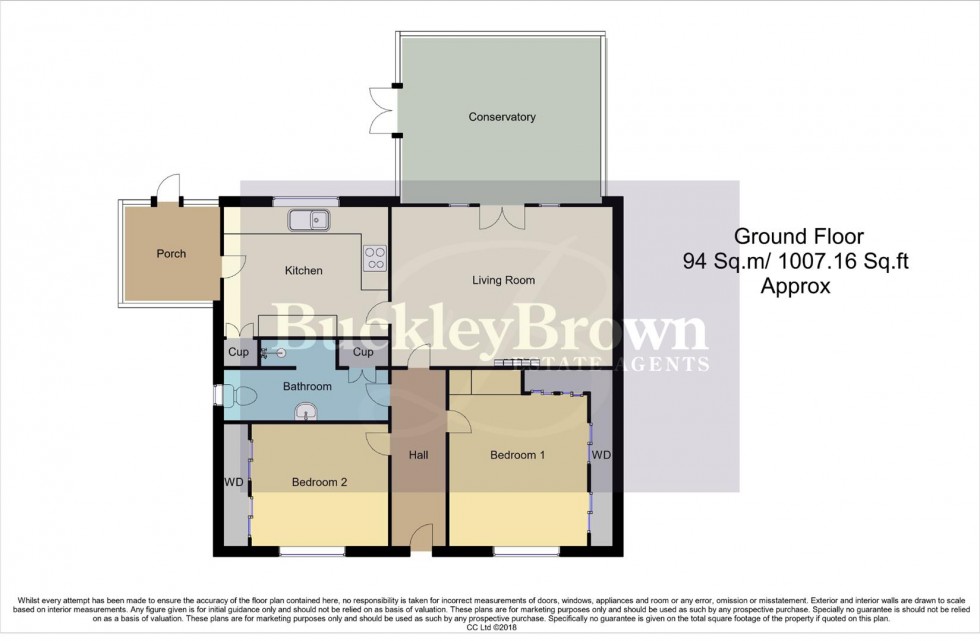Floorplan for Langley Close, Mansfield