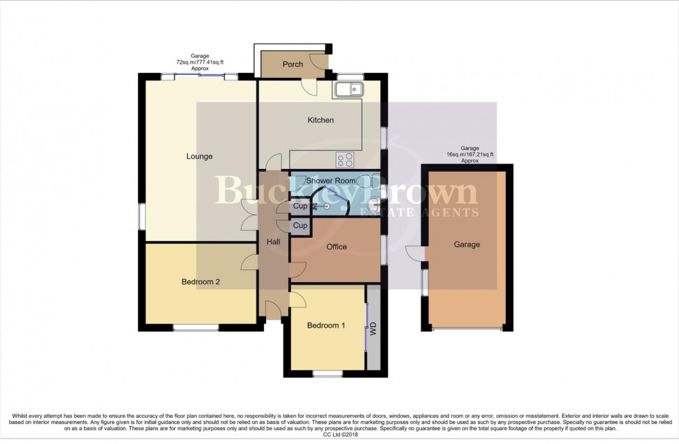 Floorplan for Maple Grove, Glapwell, Chesterfield
