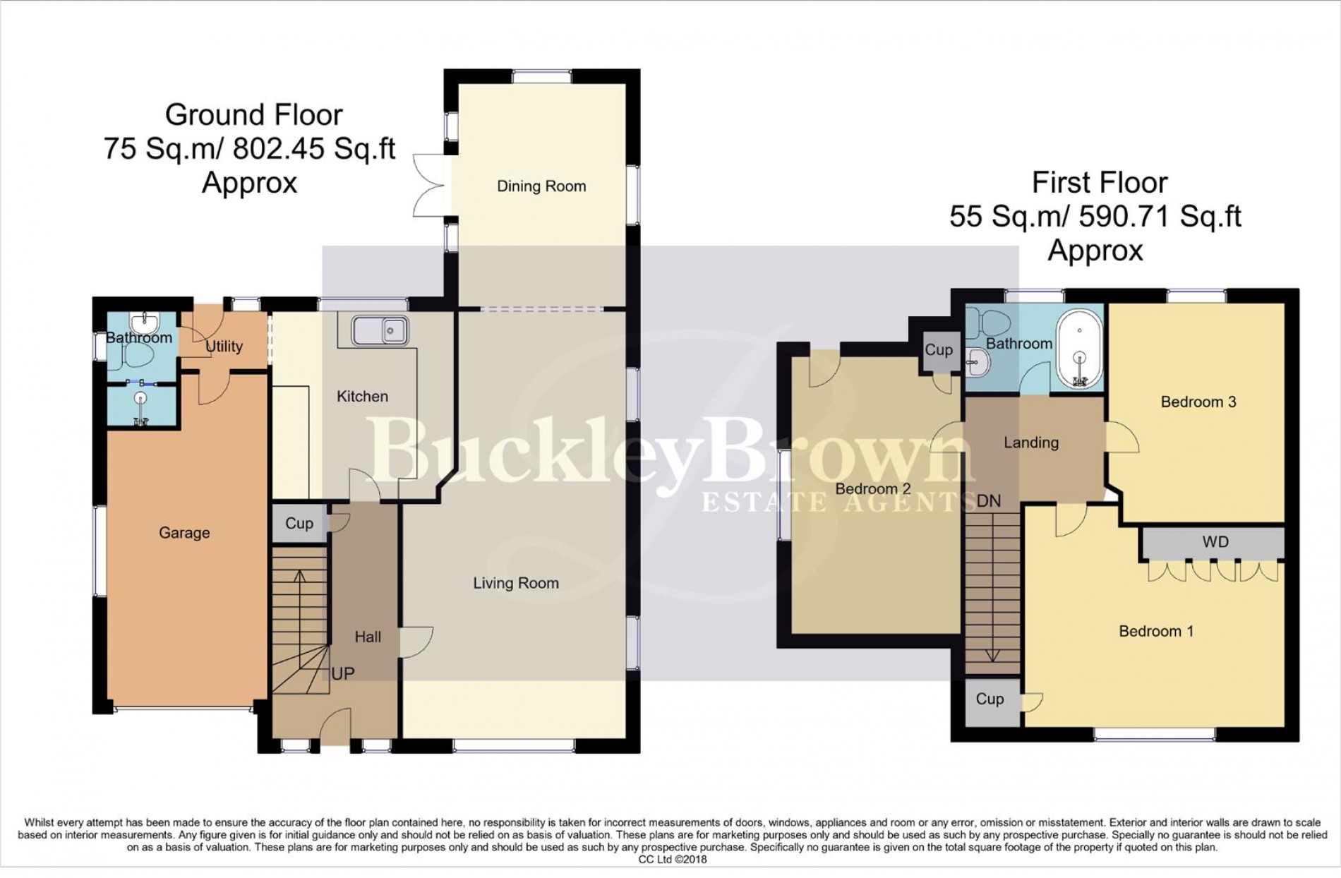 Floorplan for Parkland Close, Mansfield