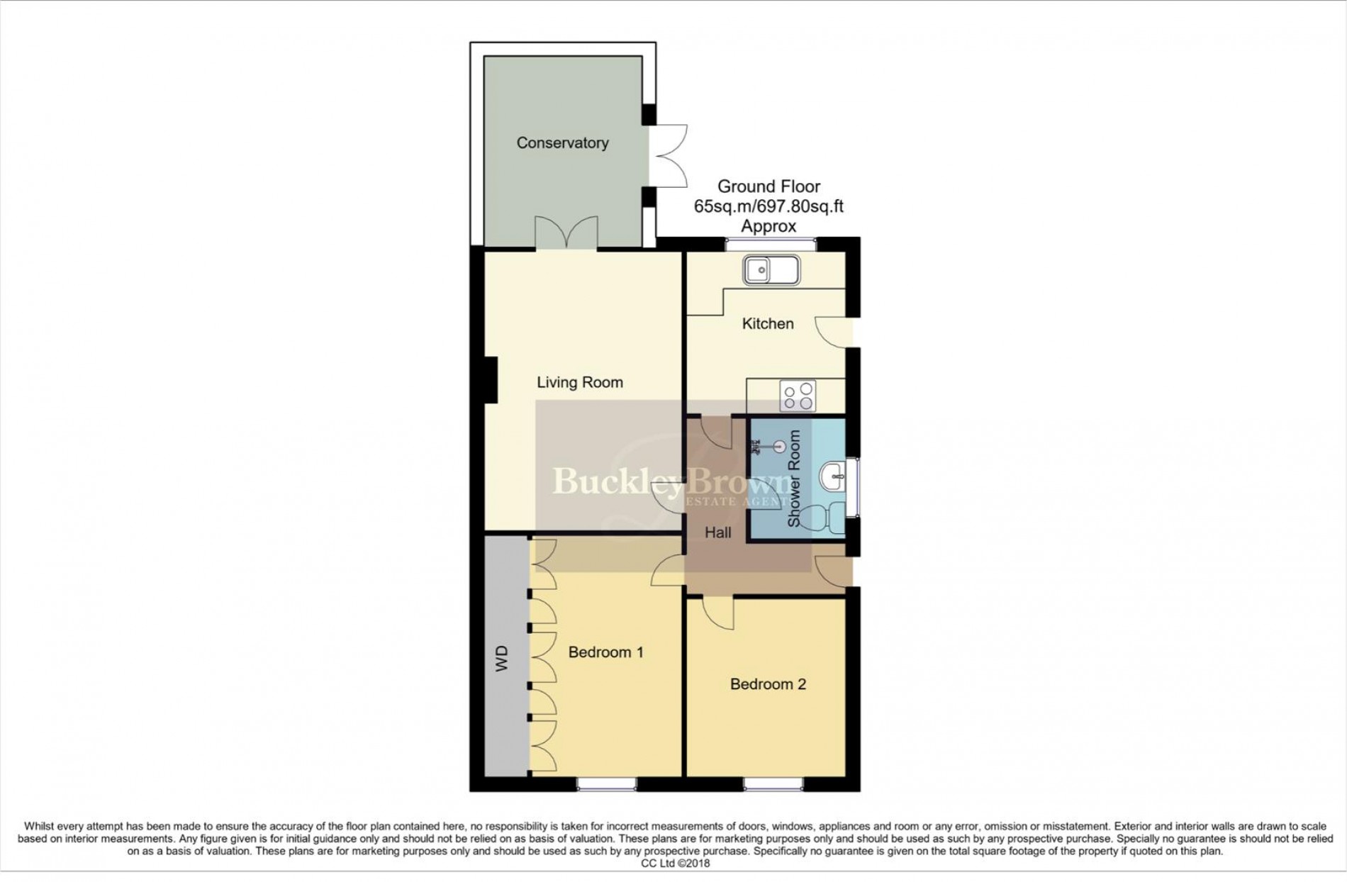 Floorplan for Delamere Drive, Mansfield