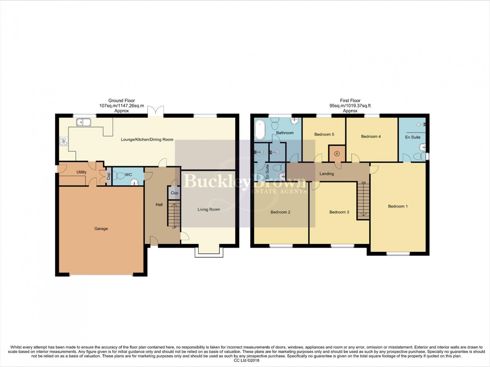 Floorplan for Nether View, Bolsover, Chesterfield