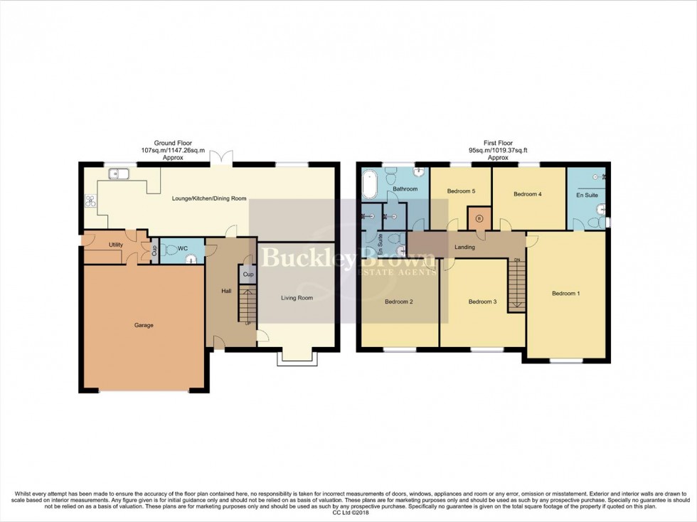 Floorplan for Nether View, Bolsover, Chesterfield