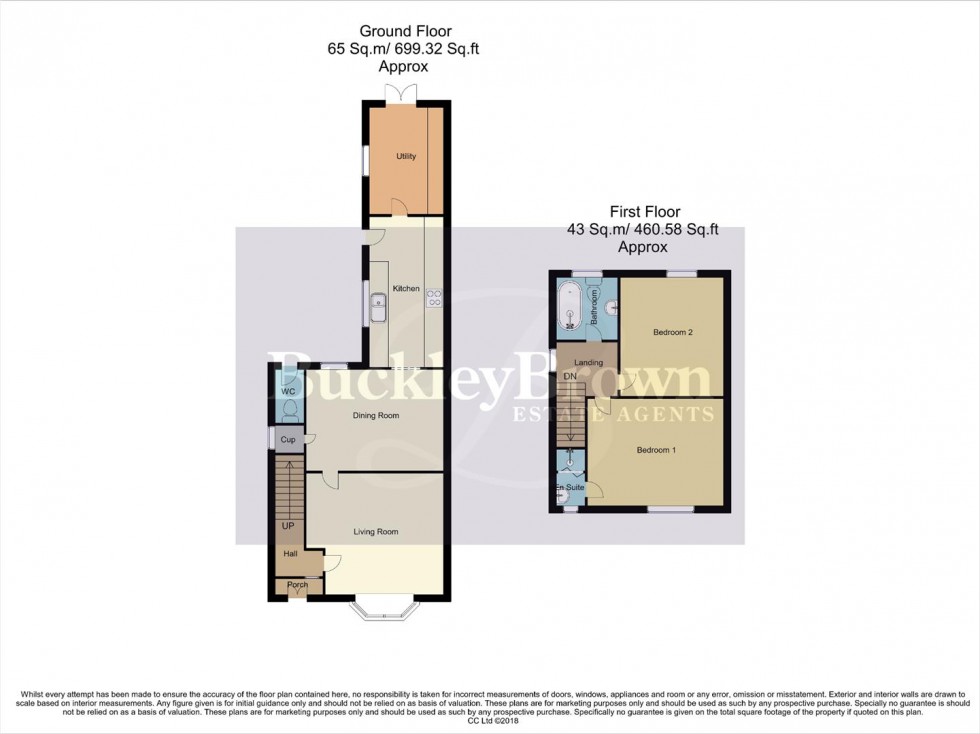 Floorplan for Church Street East, Pinxton, Nottingham