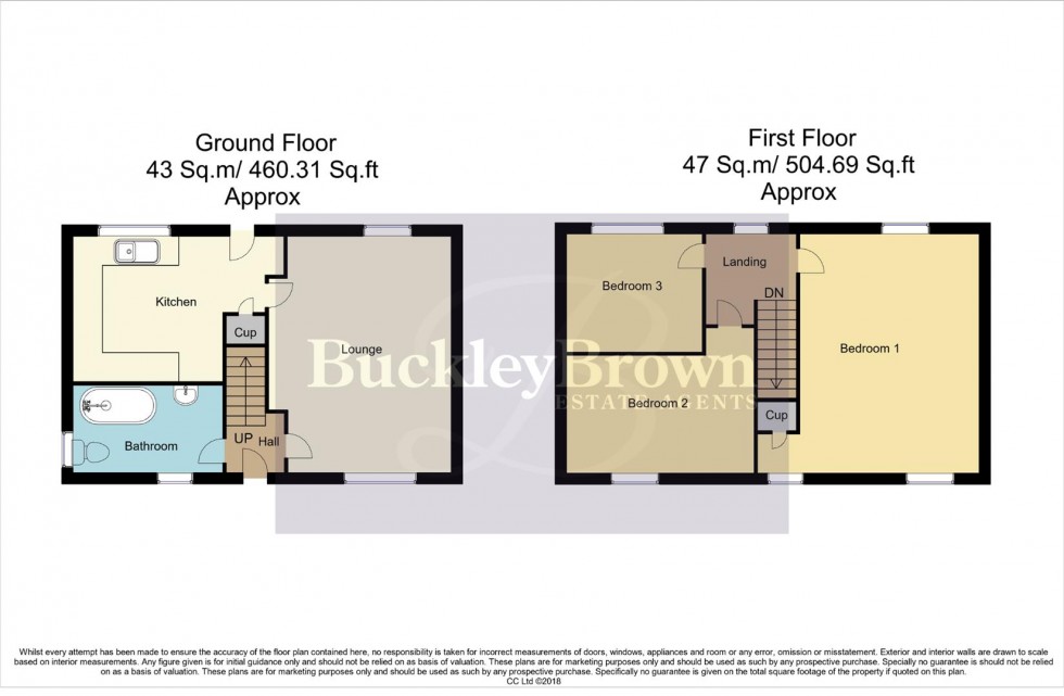 Floorplan for South Avenue, Shirebrook, Mansfield