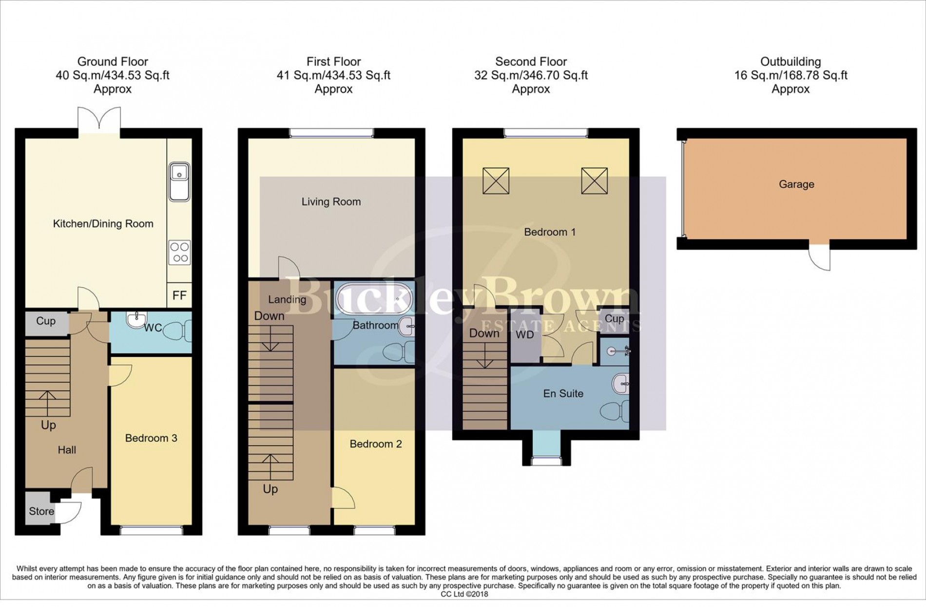 Floorplan for Ruby Way, Mansfield