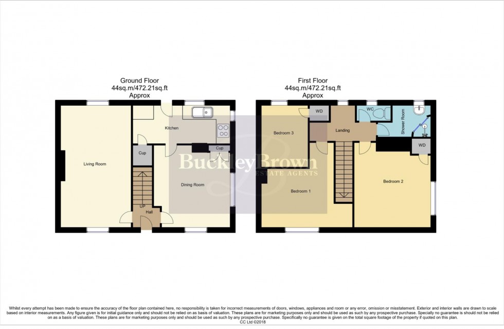 Floorplan for Abbey Road, Edwinstowe, Mansfield