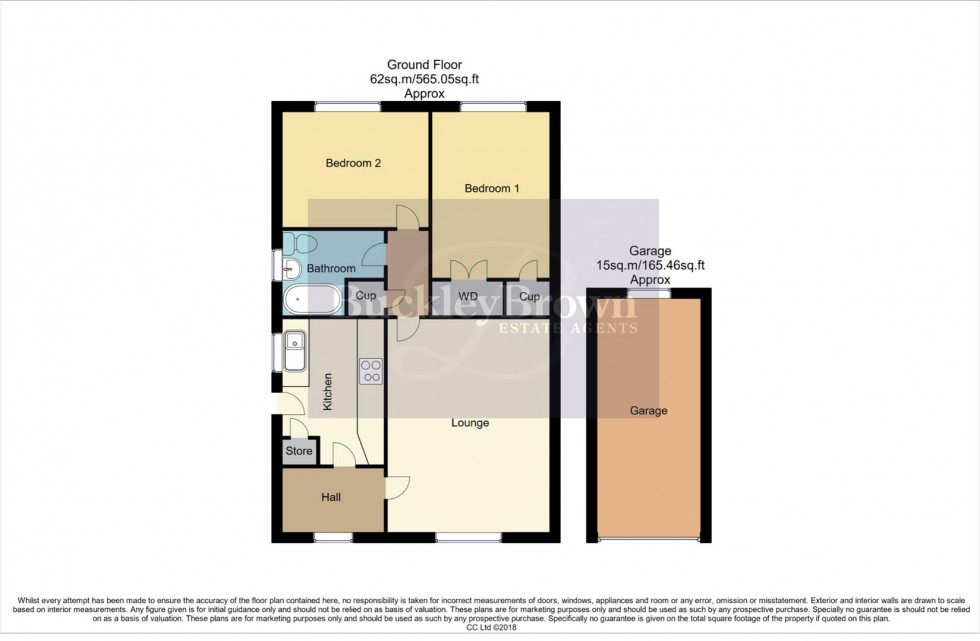 Floorplan for Heathland Close, Mansfield