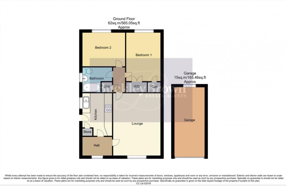 Floorplan for Heathland Close, Mansfield