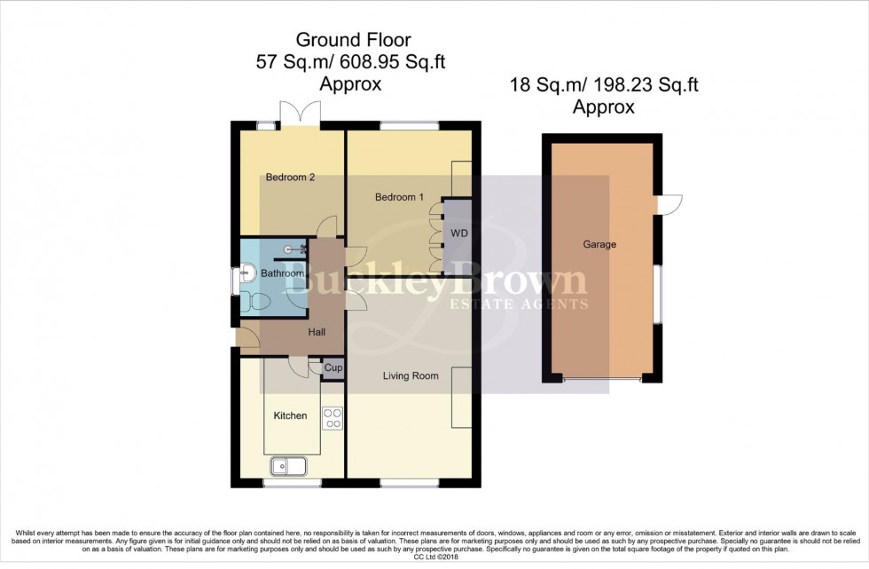 Floorplan for Rolaine Close, Mansfield Woodhouse, Mansfield