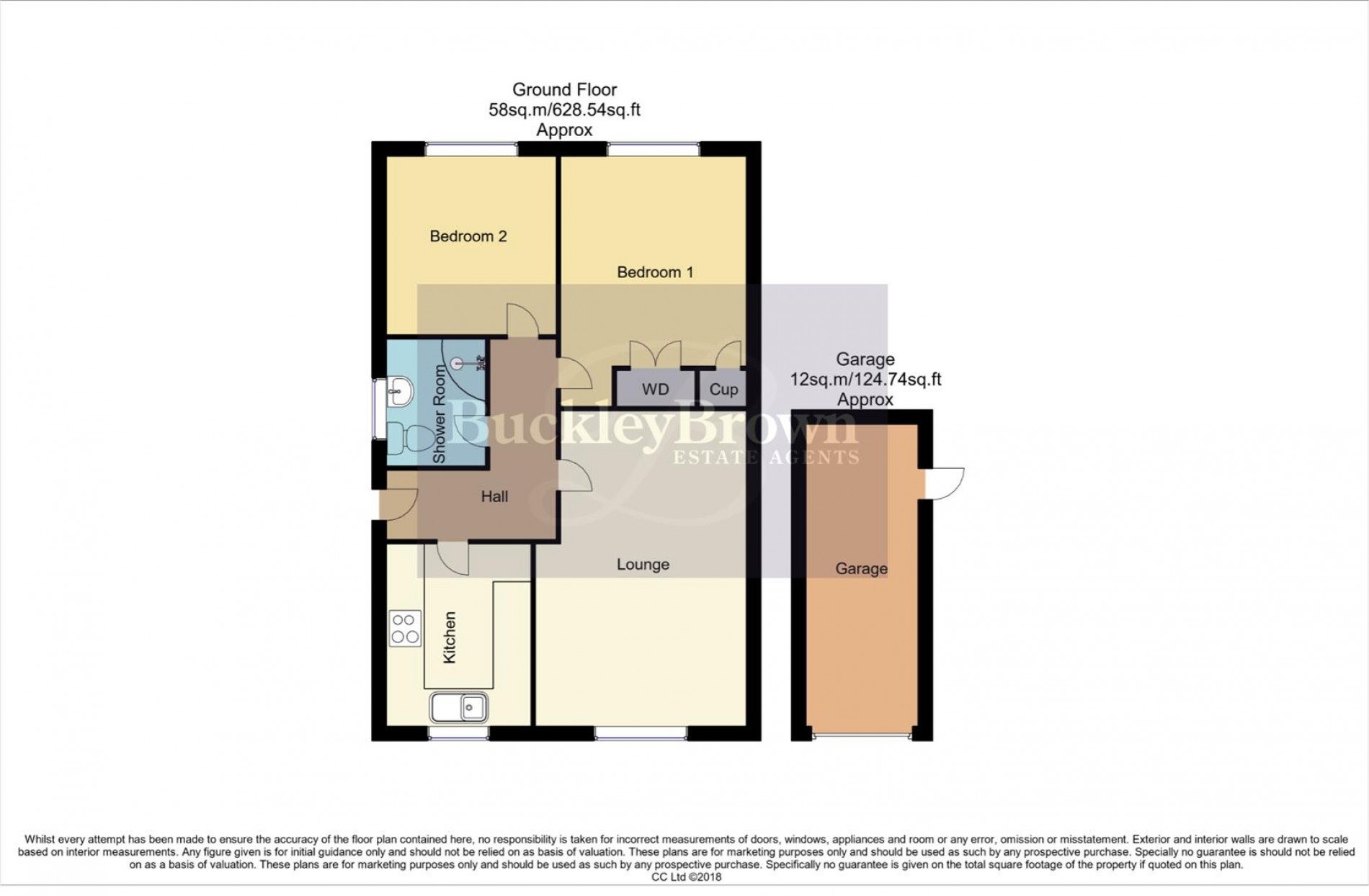 Floorplan for Windsor Drive, Warsop, Mansfield