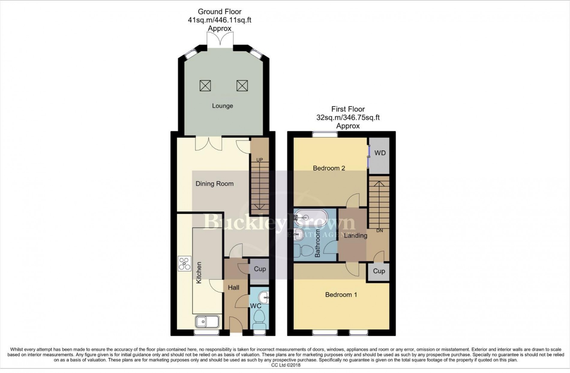 Floorplan for Bracken Road, Shirebrook, Mansfield