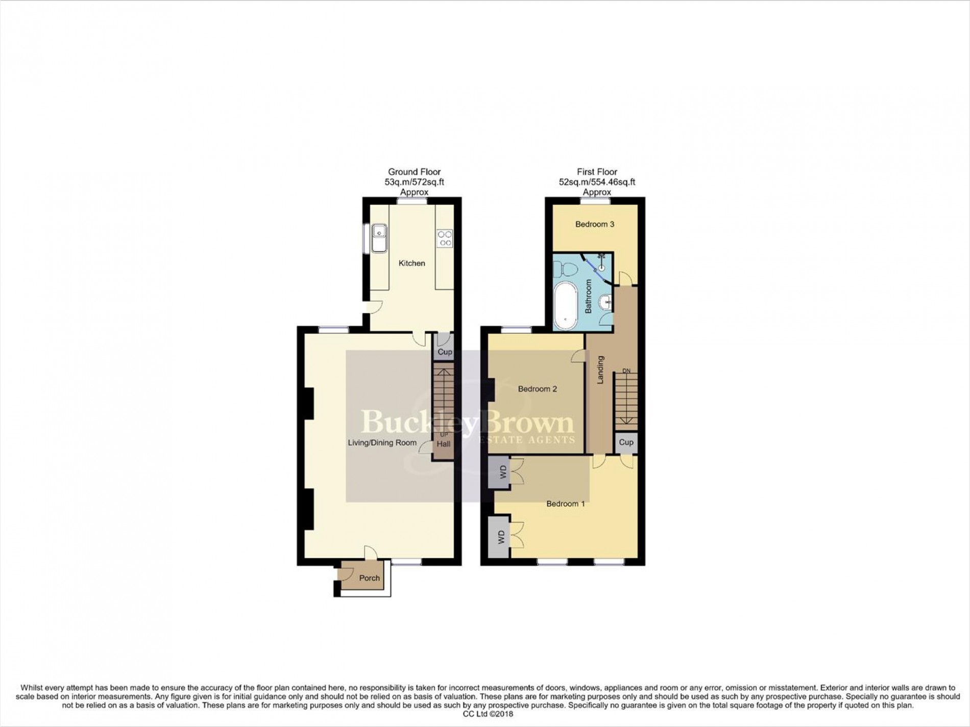 Floorplan for Allcroft Street, Mansfield Woodhouse, Mansfield