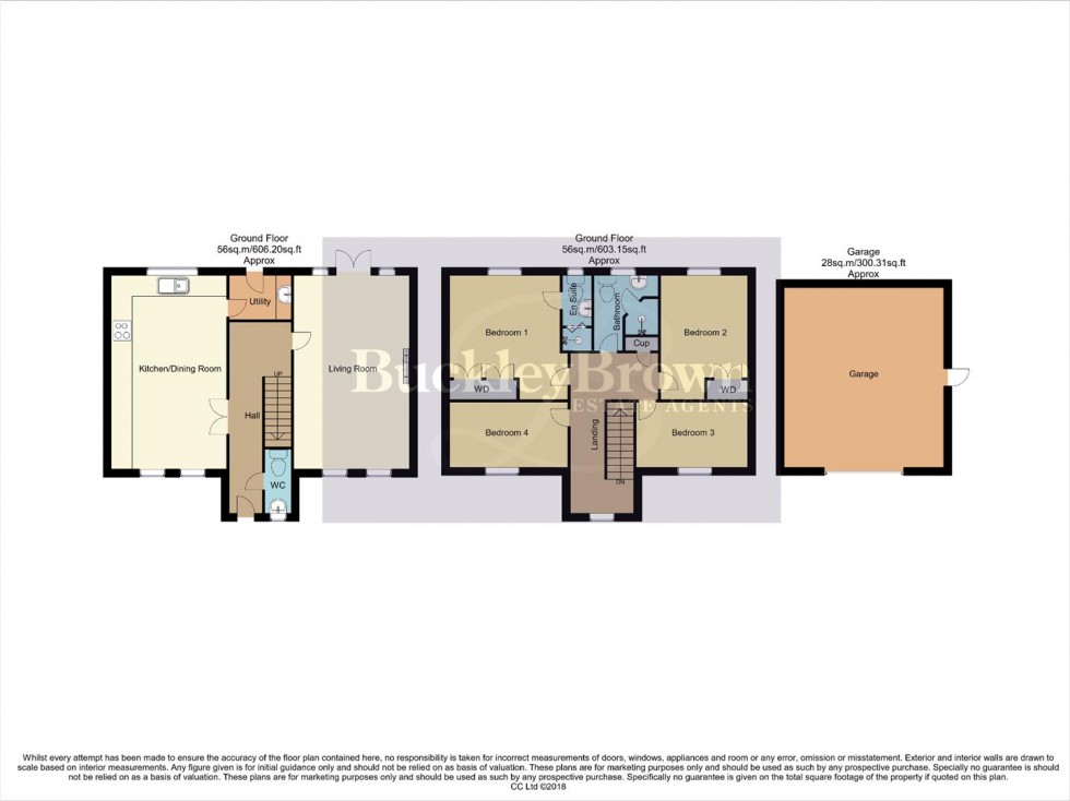Floorplan for Borrowdale Close, Mansfield