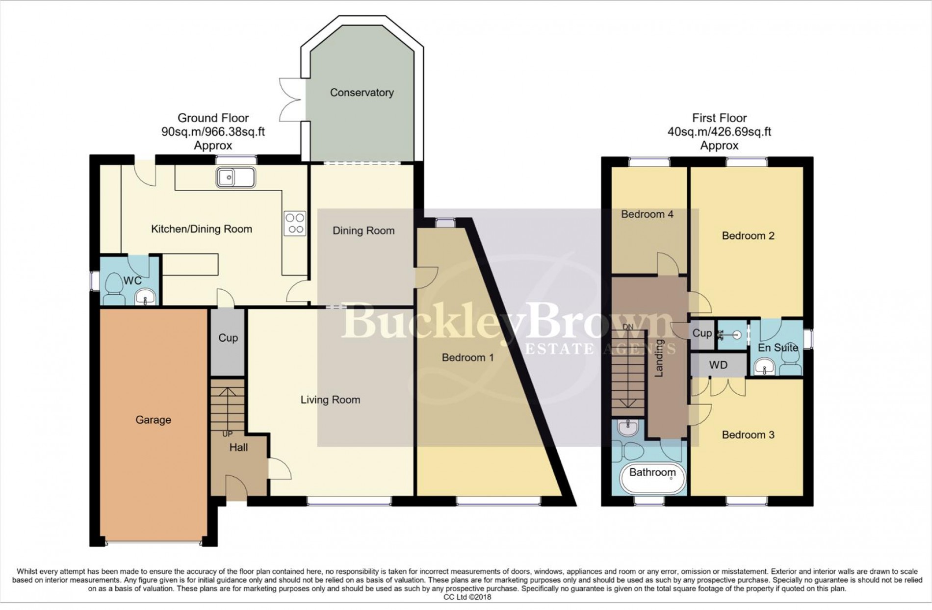 Floorplan for Hexham Close, Mansfield