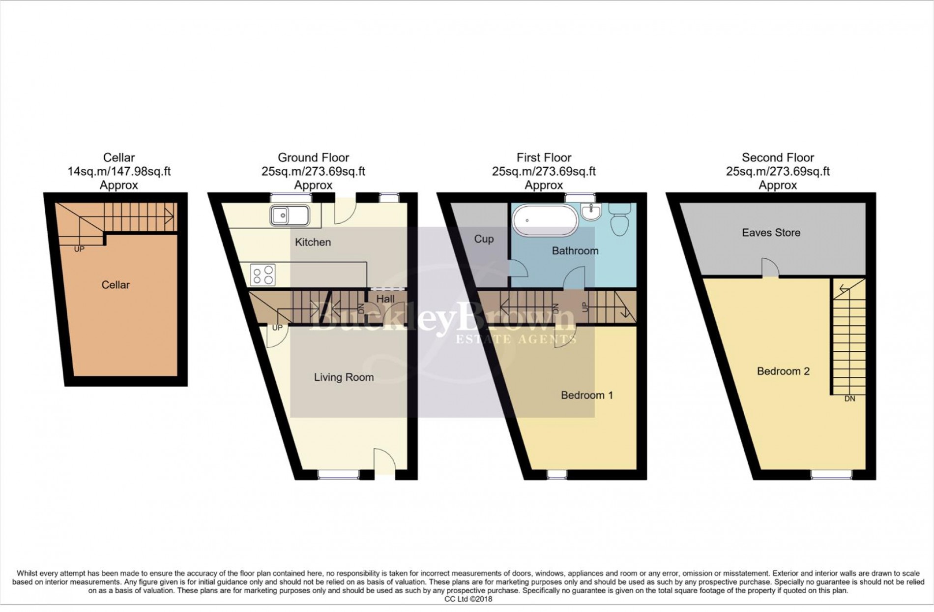 Floorplan for Derby Street, Mansfield