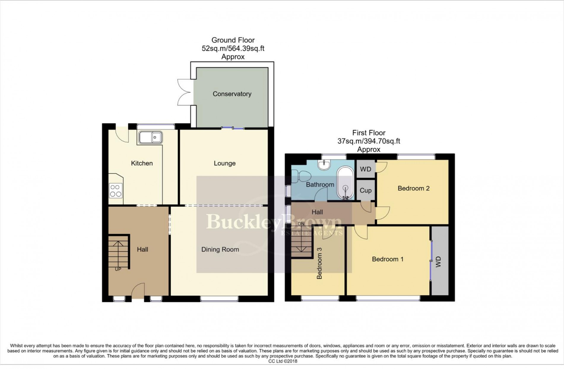 Floorplan for Outgang Lane, Mansfield Woodhouse, Mansfield