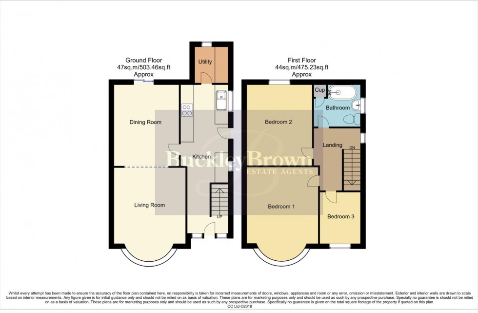 Floorplan for Hermitage Avenue, Mansfield