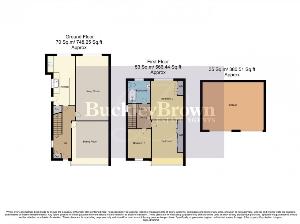 Floorplan for Kings Mill Lane, Mansfield