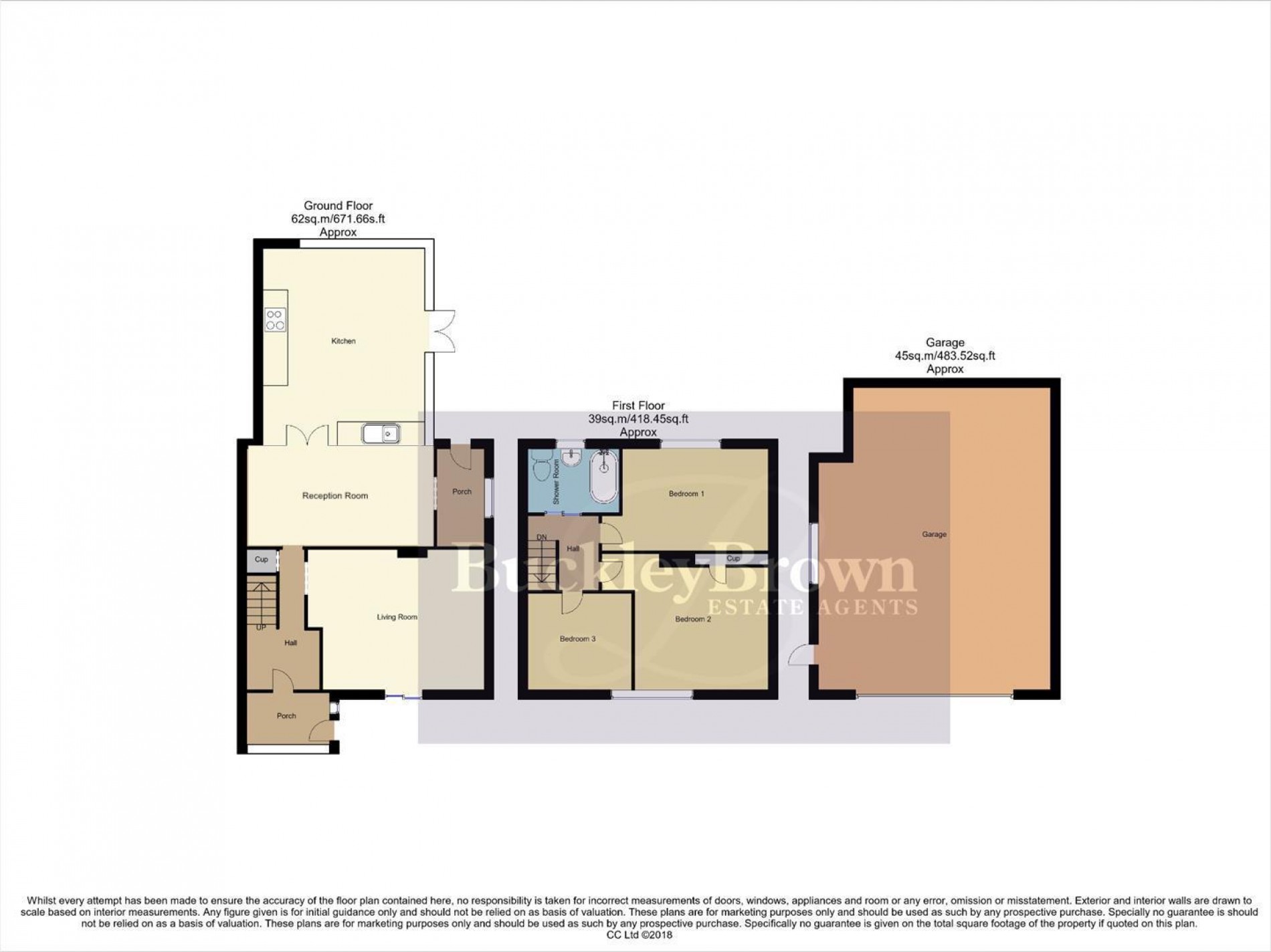 Floorplan for Greendale Crescent, Clipstone Village, Mansfield