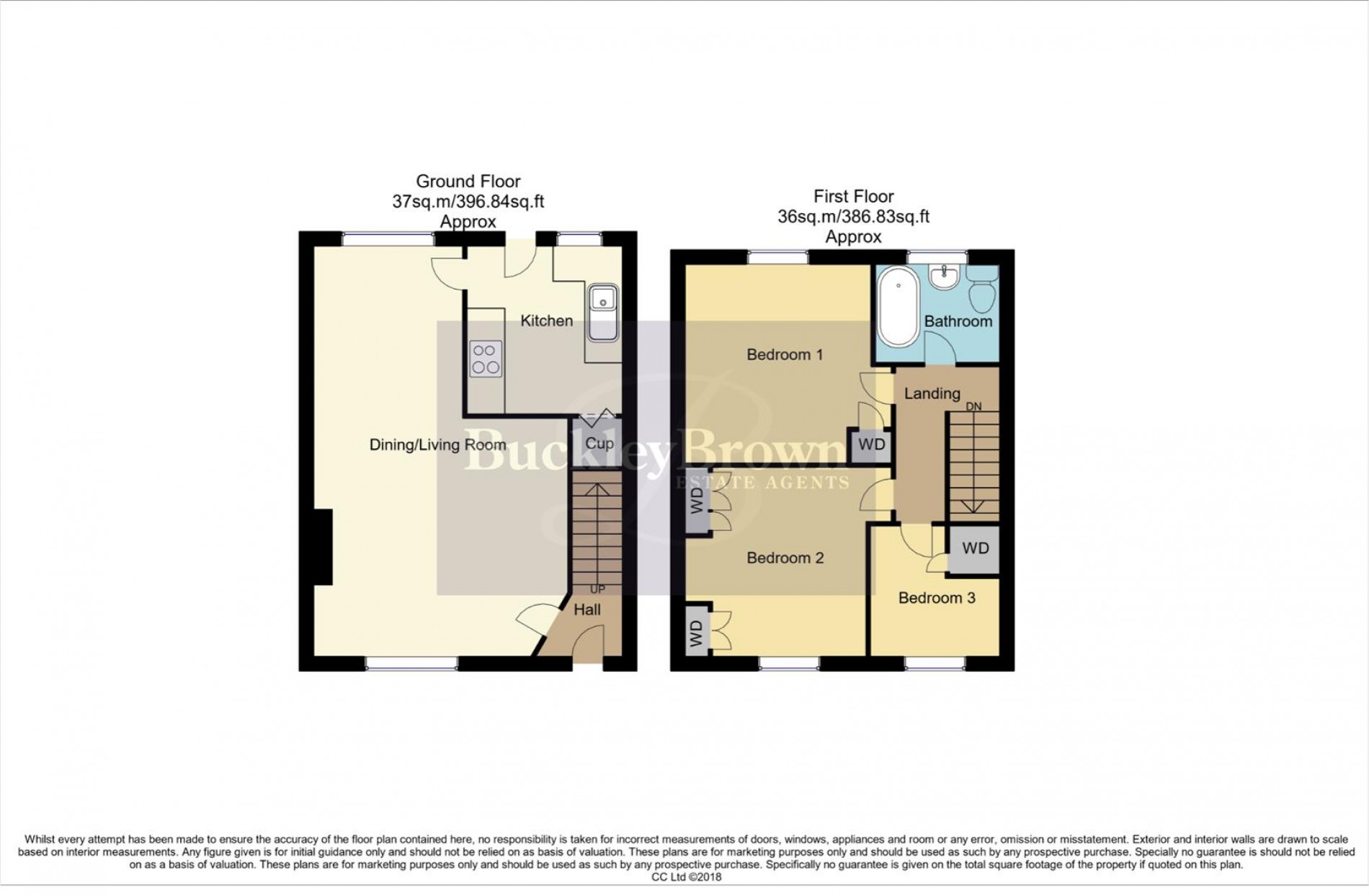 Floorplan for Abbotts Croft, Mansfield