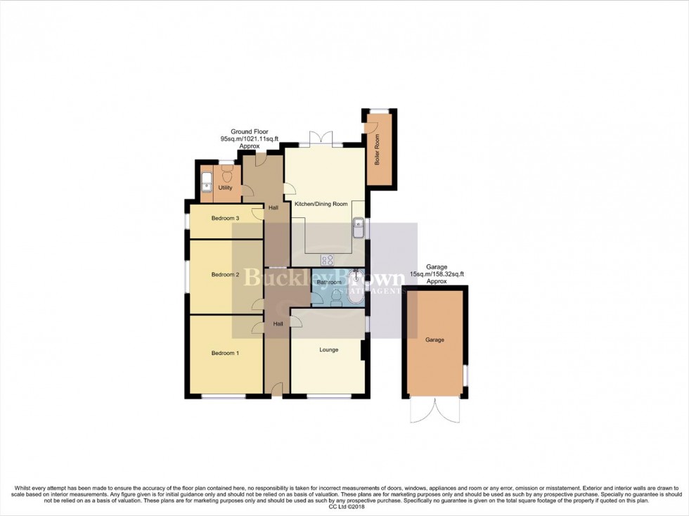 Floorplan for Eakring Road, Wellow, Newark
