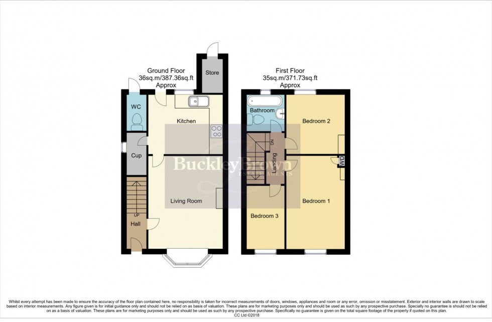 Floorplan for Somersall Street, Mansfield
