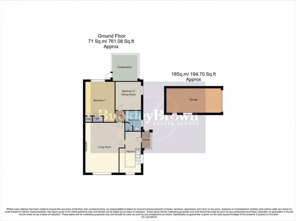 Floorplan for Hazelwood Close, Forest Town, Mansfield