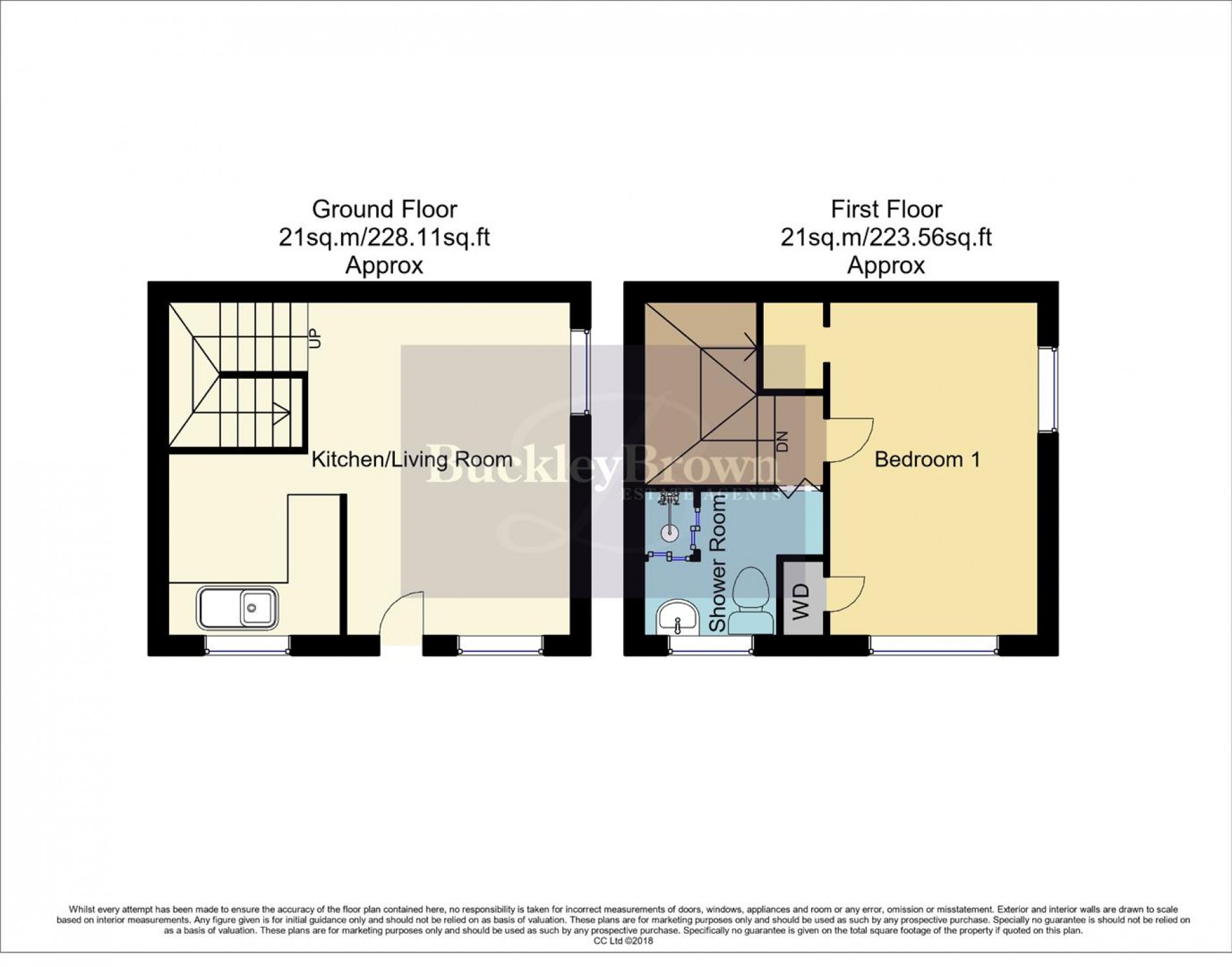Floorplan for Rowan Close, Forest Town, Mansfield