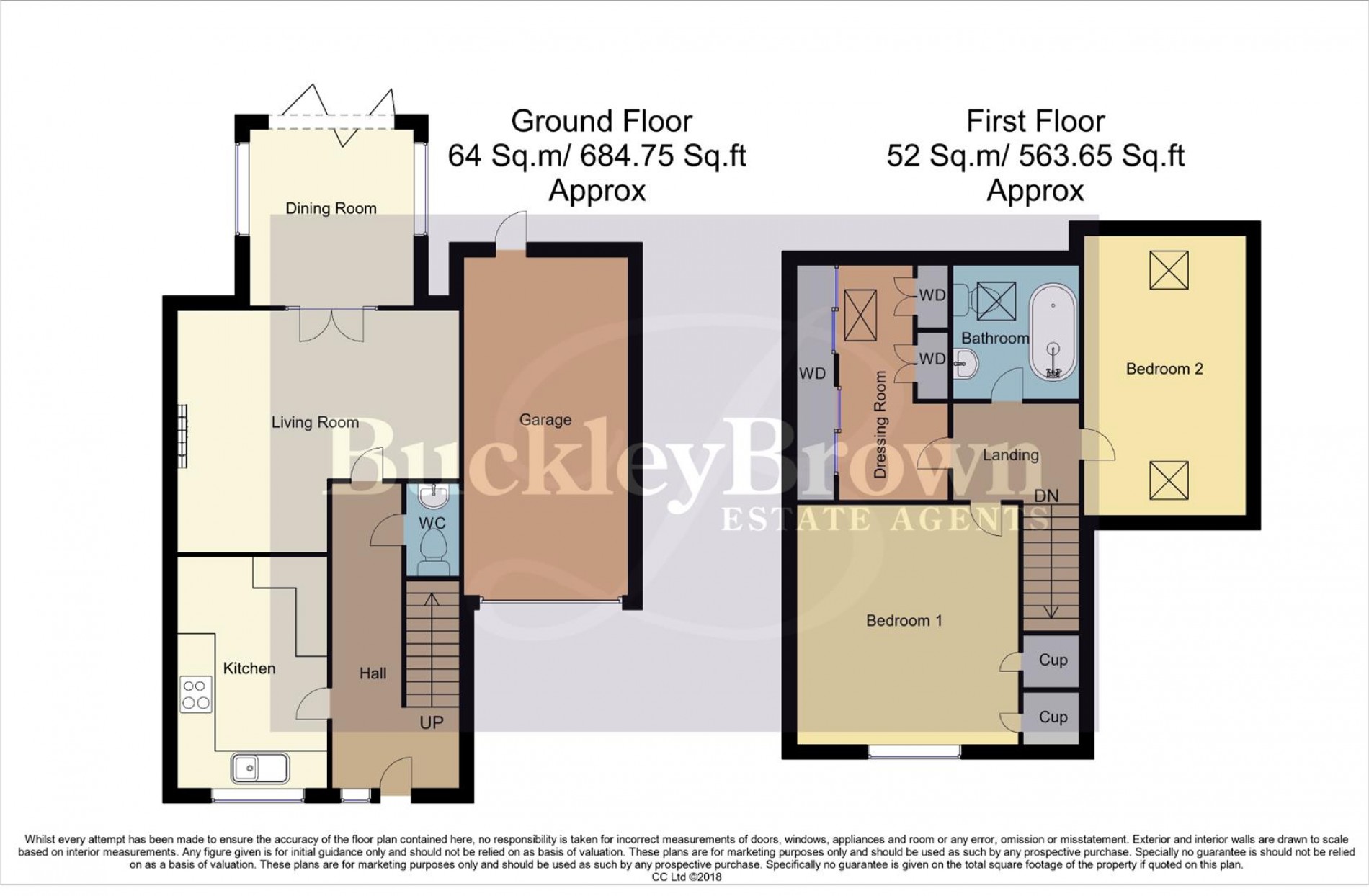 Floorplan for Albans Court, Forest Town, Mansfield
