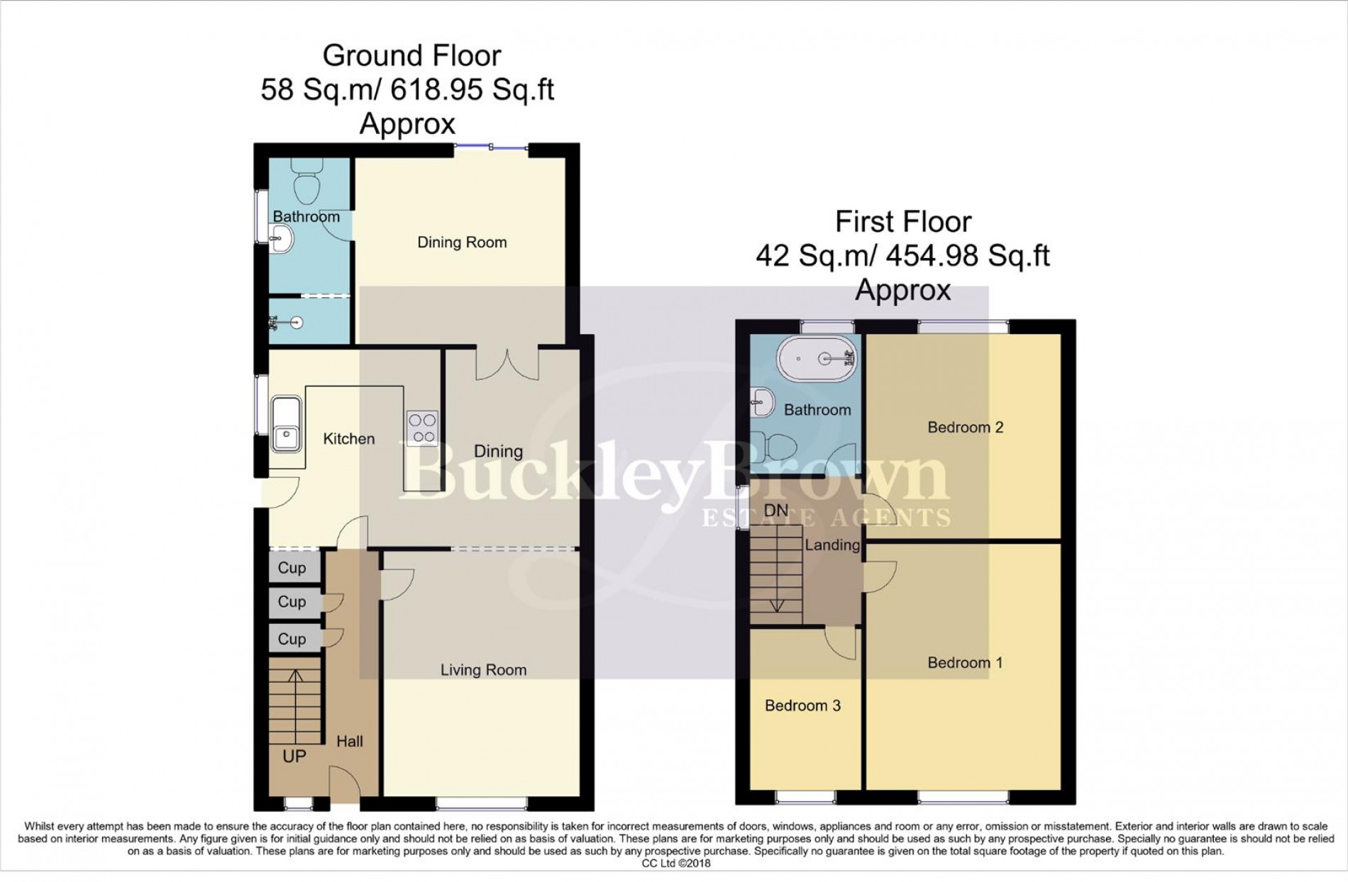 Floorplan for St. Peters Close, Duckmanton, Chesterfield