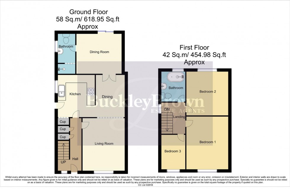 Floorplan for St. Peters Close, Duckmanton, Chesterfield