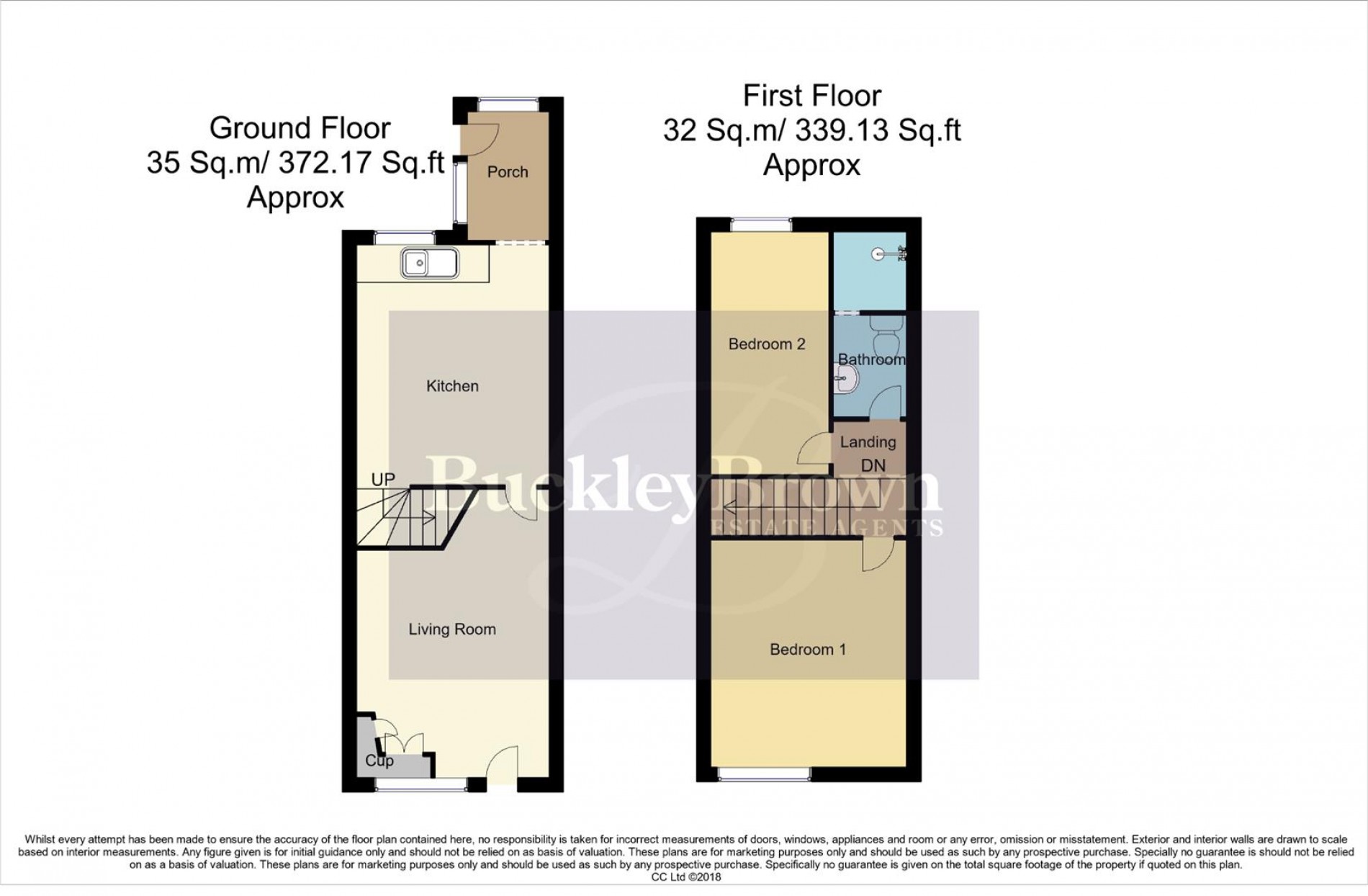 Floorplan for The Common, South Normanton, Alfreton