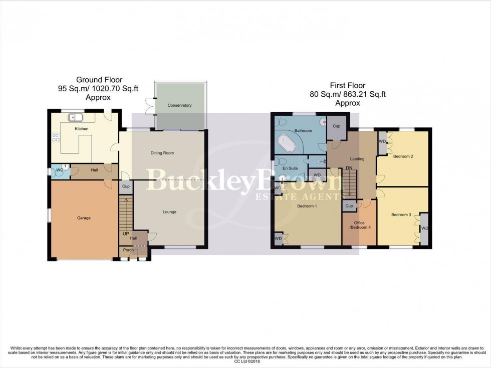 Floorplan for The Paddocks, Mansfield Woodhouse, Mansfield