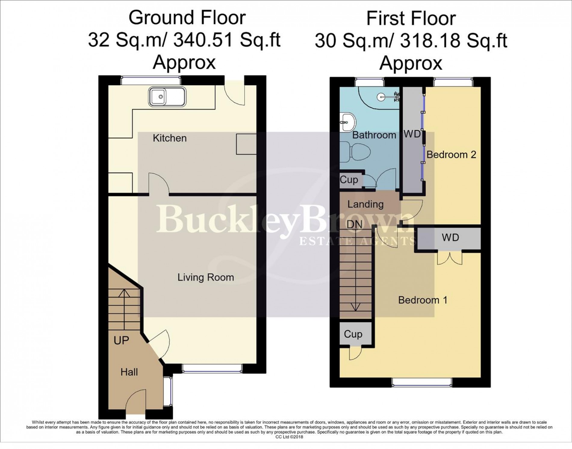 Floorplan for Kenilworth Avenue, Sutton-In-Ashfield