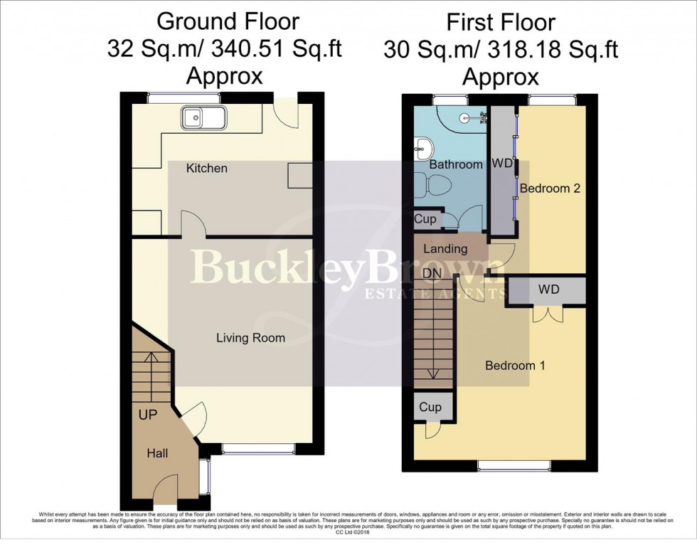 Floorplan for Kenilworth Avenue, Sutton-In-Ashfield