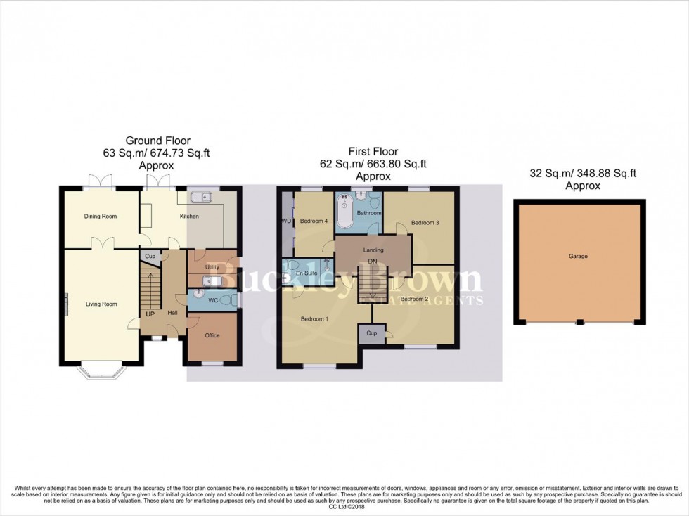 Floorplan for Portland Way, Clipstone Village, Mansfield