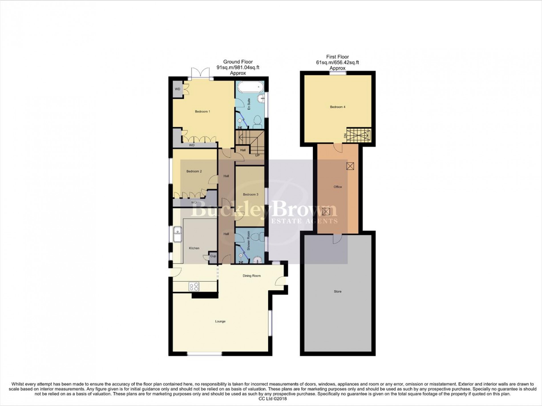 Floorplan for Fairholme Drive, Mansfield