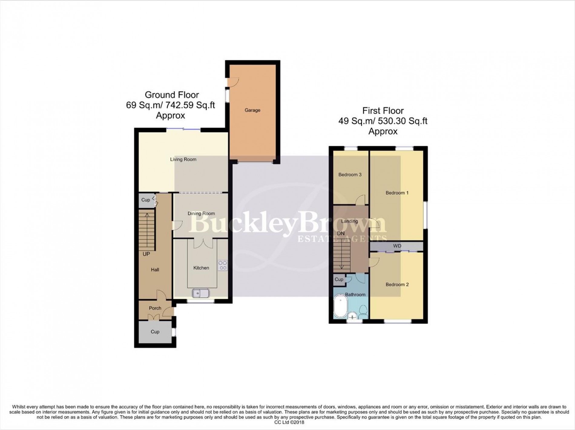 Floorplan for Quines Hill Road, Forest Town, Mansfield