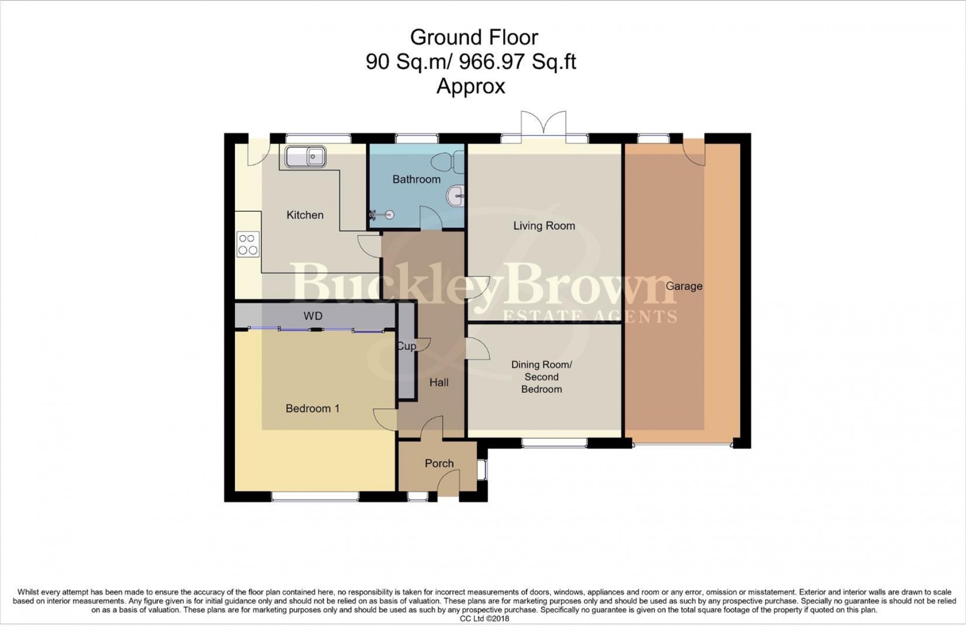 Floorplan for Berry Park Lea, Mansfield