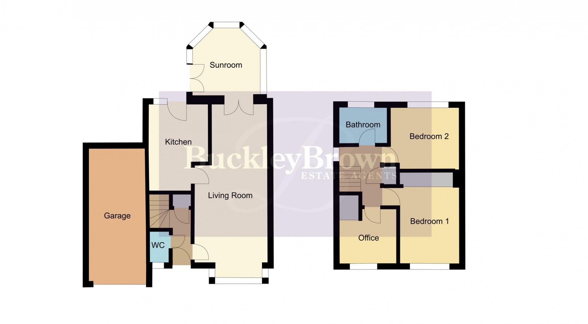 Floorplan for Rother Croft, New Tupton, Chesterfield
