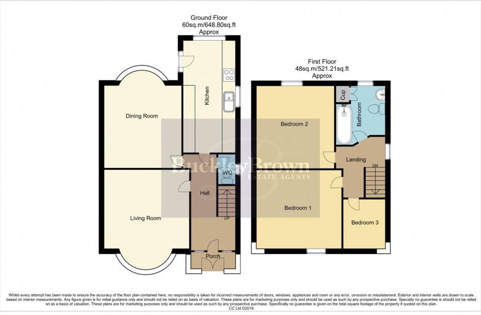 Floorplan for Sheepbridge Lane, Mansfield