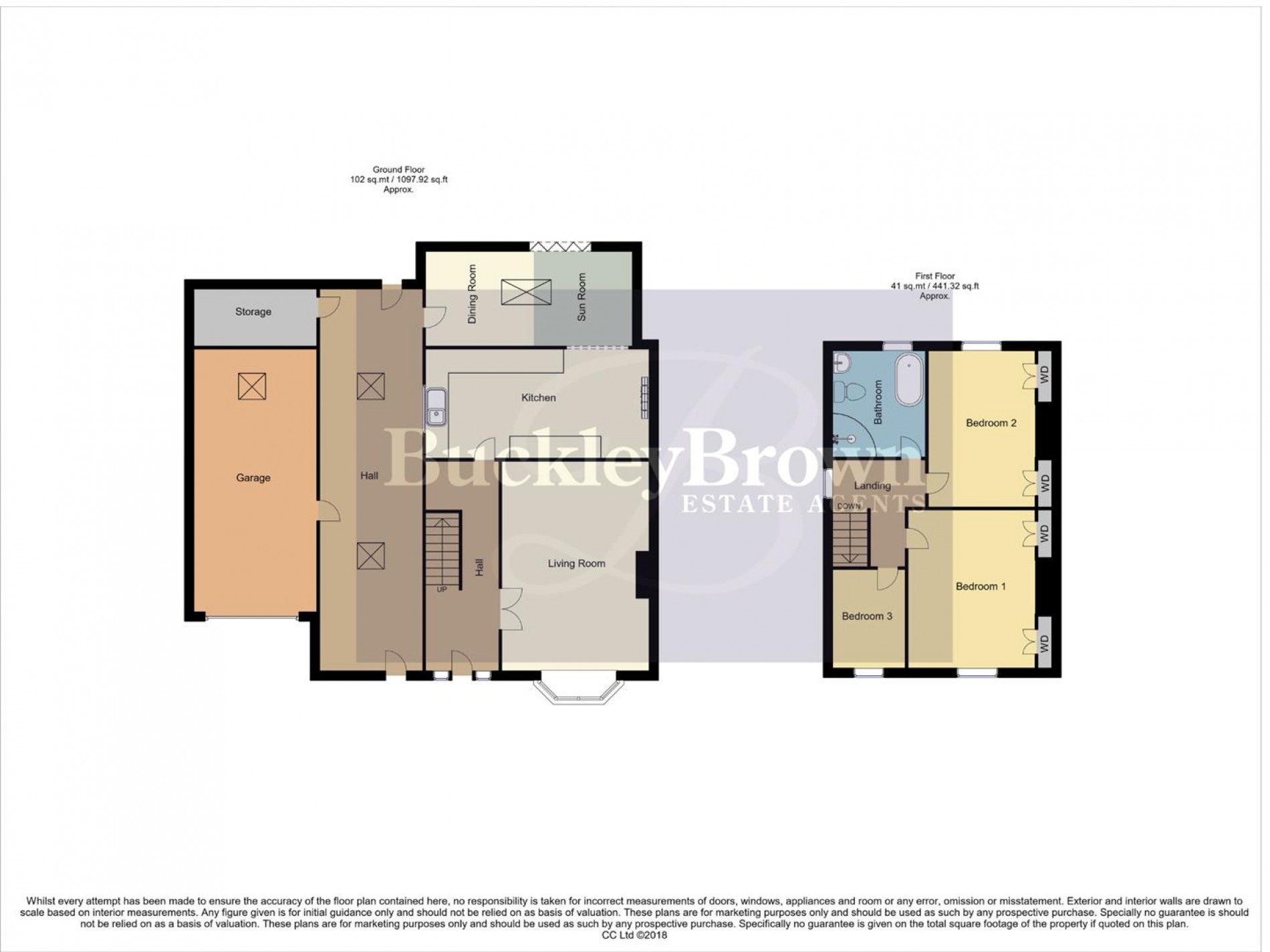 Floorplan for Rufford Road, Edwinstowe, Mansfield