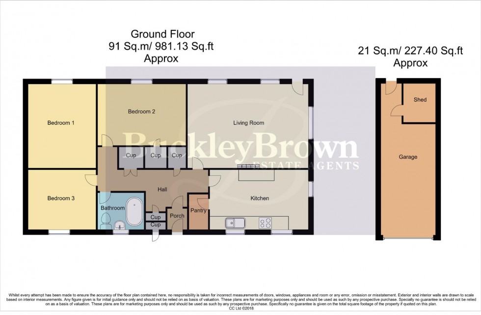 Floorplan for Kneesall, Newark