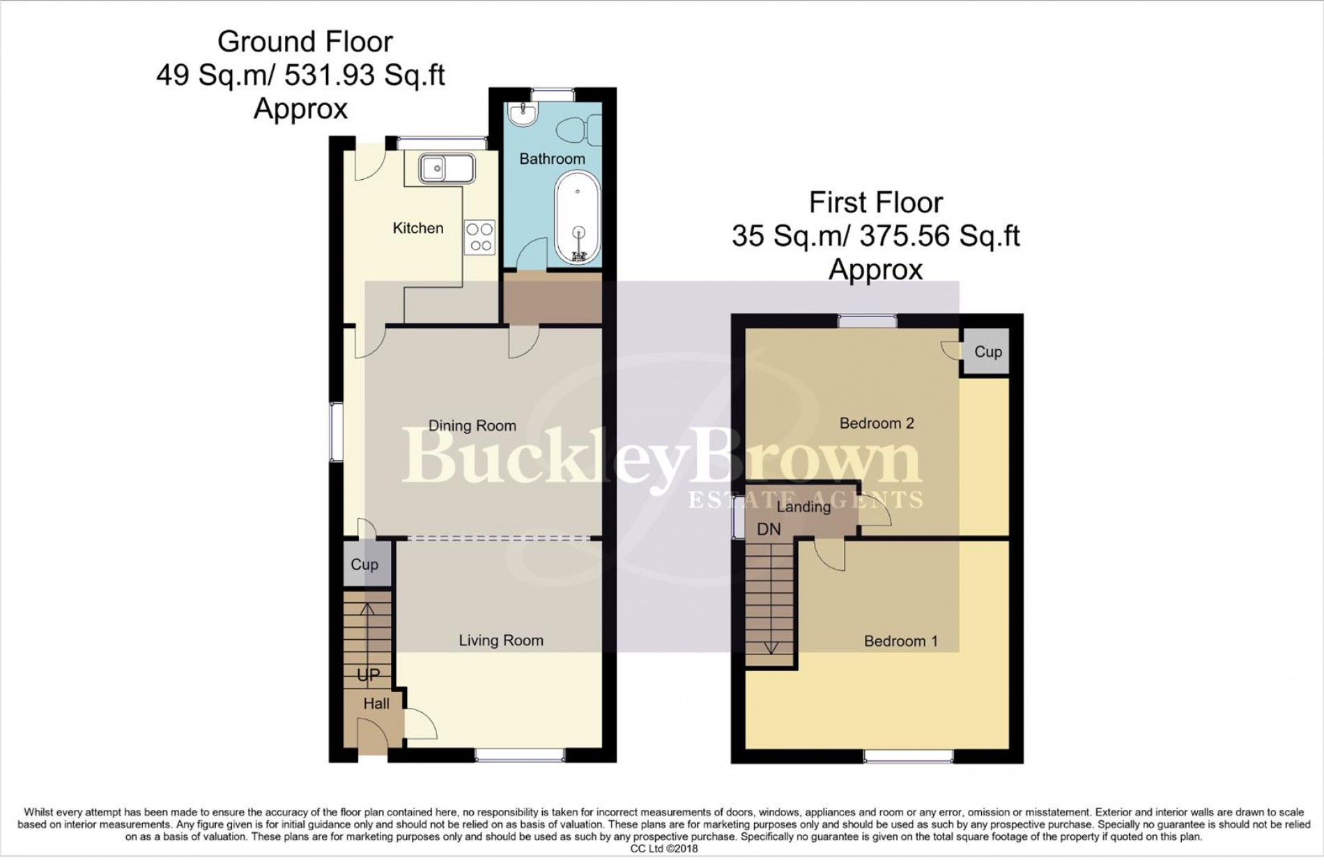Floorplan for Ashmore Avenue, Sutton-In-Ashfield