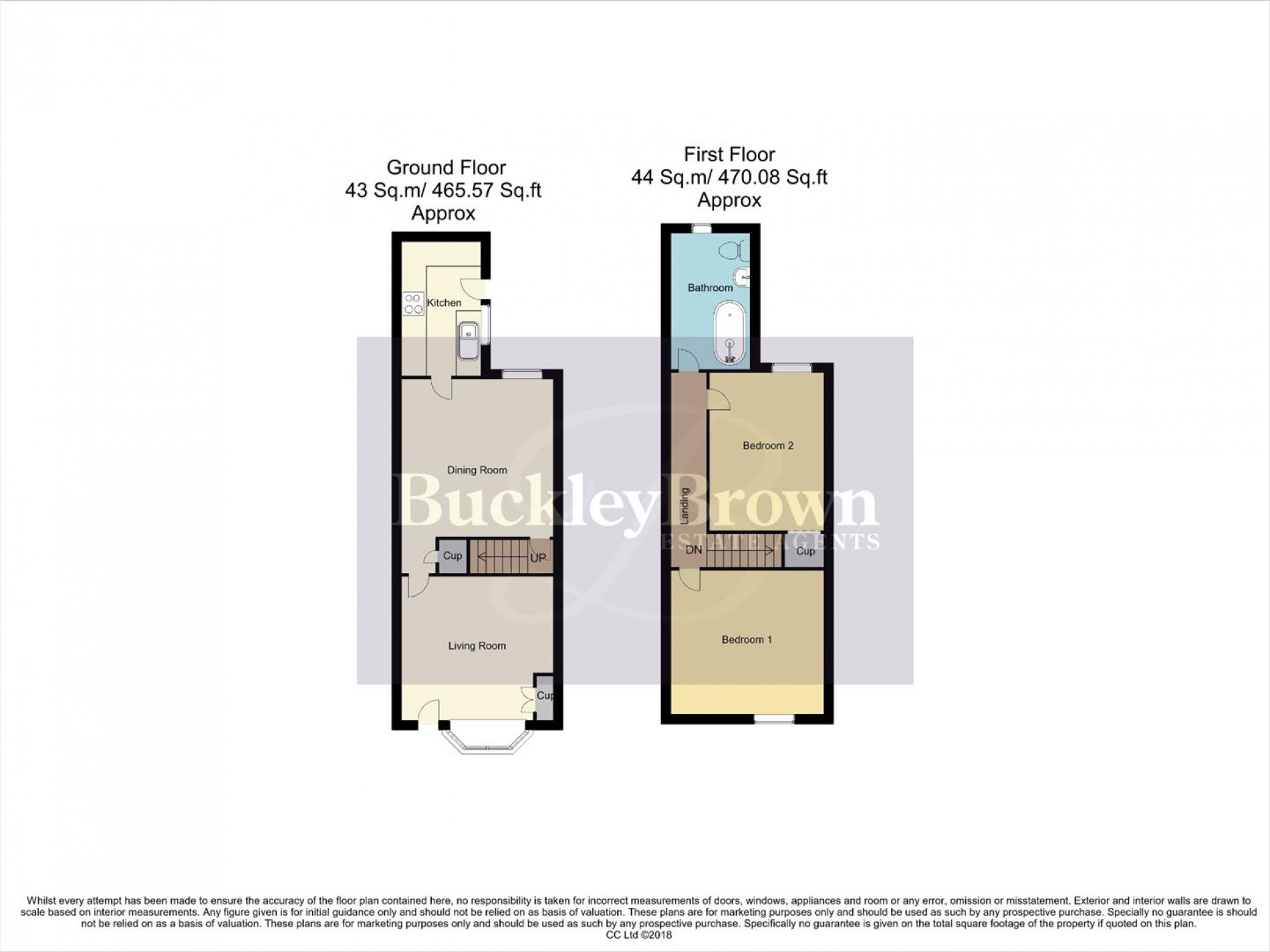 Floorplan for Leeming Lane South, Mansfield Woodhouse, Mansfield