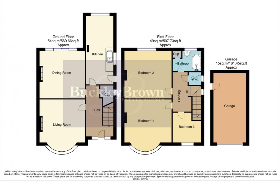 Floorplan for Woodstock Road, Toton, Nottingham