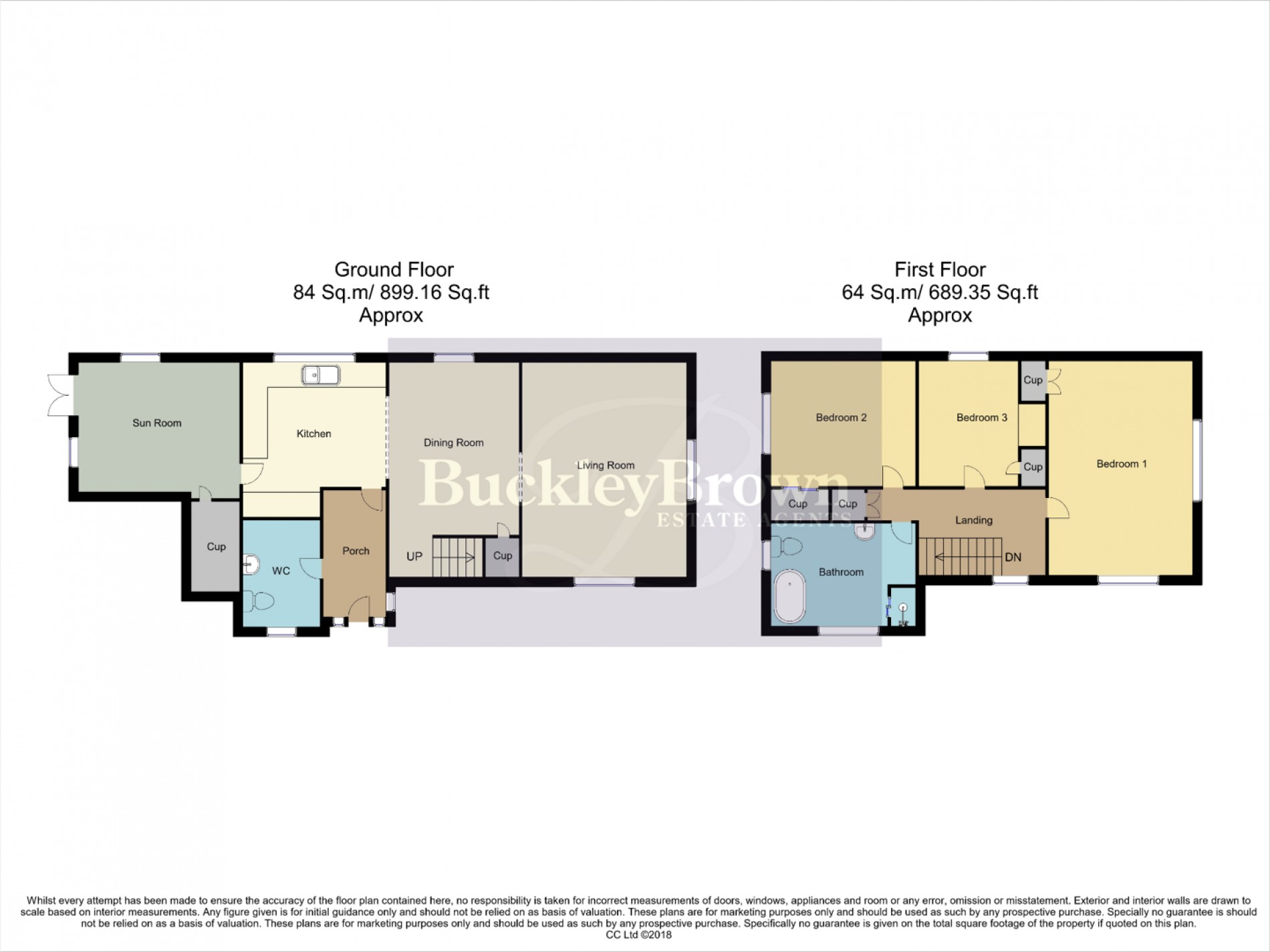Floorplan for Oakham Close, Mansfield