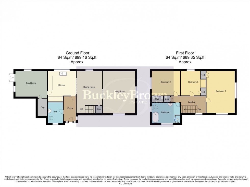 Floorplan for Oakham Close, Mansfield